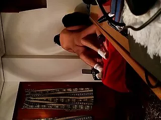 Zorra negra lo hace xporno español correrse